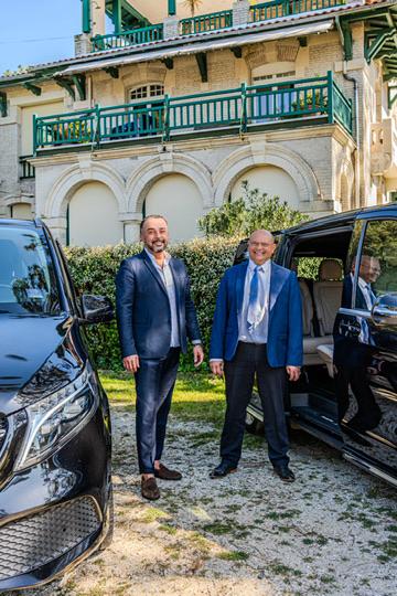 Les chauffeurs DRIIV'ME — votre équipe de chauffeurs privés sur le Bassin d'Arcachon